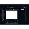 0.96 Inch Blue Yellow OLED Display Module I2C Serial 128x64 SSD1306 IIC Screen Board for Arduino Raspberry Pi 51 Msp420 STIM32 SCR Micro:bit (Pack of