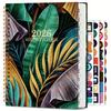 2026 Notebook - Weekly and Monthly Calendar Organizer with Stickers, Flower Design - Suitable for Home, Office, School