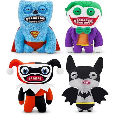 Official Genuine Fuggler X DC Series Co-branded Batman & Superman Funny Cute Plush Dolls