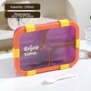 Divided Compartments Lunch Box Sealed Lid Food Container Thermal Lunch Box  for Office Workers