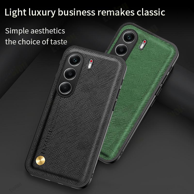 Car Magnetic Holder Shockproof Case For Tecno Camon 40 Pro 5G Leather Texture Protective Cover For Infinix Note 50 Pro+ 40 Pro
