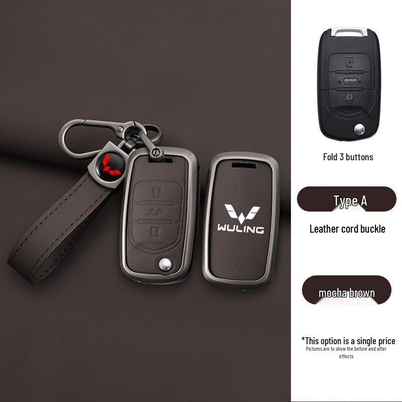 Wuling Hongguang Mini 3rd Gen Key Cover with Buckle for Macaron Series