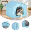 Air Conditioned Cat House for Small Pets Easy to Clean And Reusable