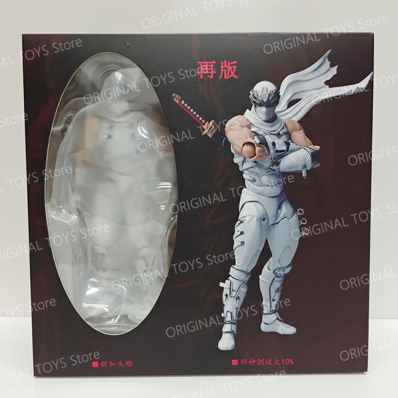 Disponibile AC Toys La Seconda Tiratura Ryu Revoltech 1/12 Amazing Yamaguchi Ryu Bianco Hayabusa Ninja Gaiden Action Anime Figure Giocattolo