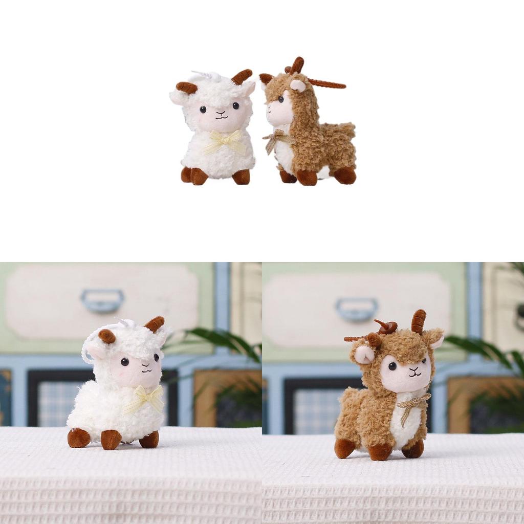Plush Sheep Keychain With Cute Animal Design For Kids And Teens