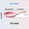 Innerwell Cucina Padella Padella Antiaderente Padelle Senza Tossine Pentole in Pietra Colazione Panino Bistecca Uovo Fritto Cuoco Gourmet