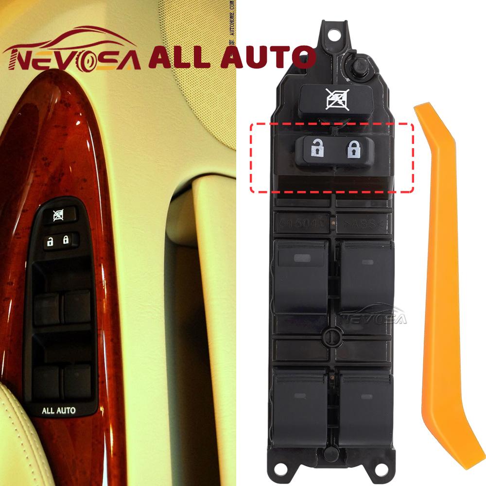 For LEXUS GS GS350 GS300 GS430 GS450h 2005 2006 2007 2008 2009-2011 Driver Master Power Window Control Switch LH Front Left 84040-30120