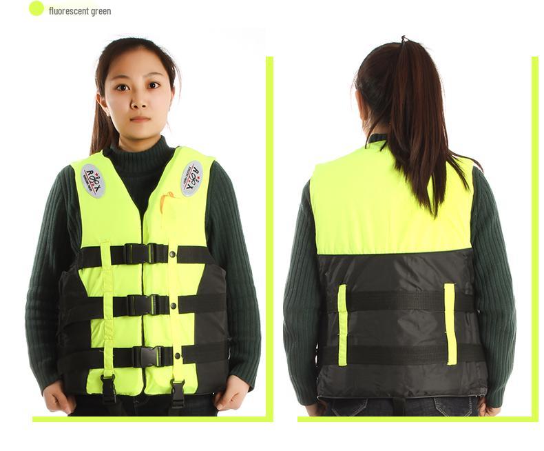 High Buoyancy Adult & Child Life Jacket for Marine Fishing and Survival