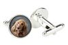 Cocker Spaniel Inglese - gemelli, un accessorio per camicia, un ciondolo per camicia della marca Art-Dog