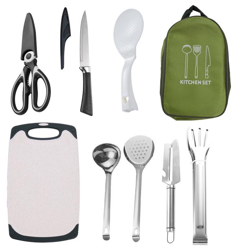 BBQ Master Portable Stainless Steel Outdoor Cookware Set
