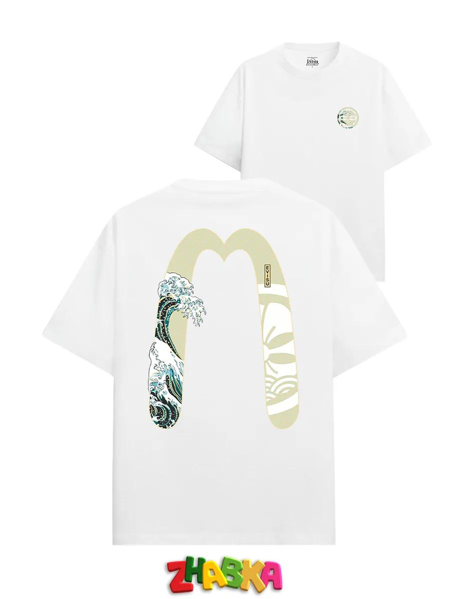 Basic skull print T-shirt 4XL
