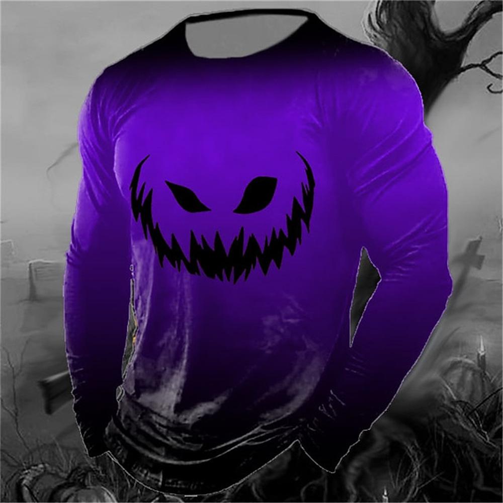 Fashion Smiley Print Men's Clothing Fashion 3D Print Smiley Graphic T-shirt Harajuku Mens T Shirt Designer T-shirts for Men Tops