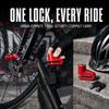 Key Lock Bike Lock Steel Wire Scooter Lock Portable Bicycle Disc Brake Lock  Mountain Bike