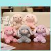 Cute Cartoon Rabbit Plush Doll With Ultrasoft Short Fur Ideal For Childrens Comfort