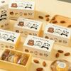 Cartoon Bear Drawer Box DIY Baking Packaging Boxes  for Biscuits Cookies Snowflake Crisps Candies