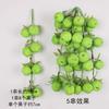 Artificial Vegetable String Hanging Wall Decor - Faux Chili Corn Pepper Fake Fruit Garland Ornament for Home Kitchen Party Decorations