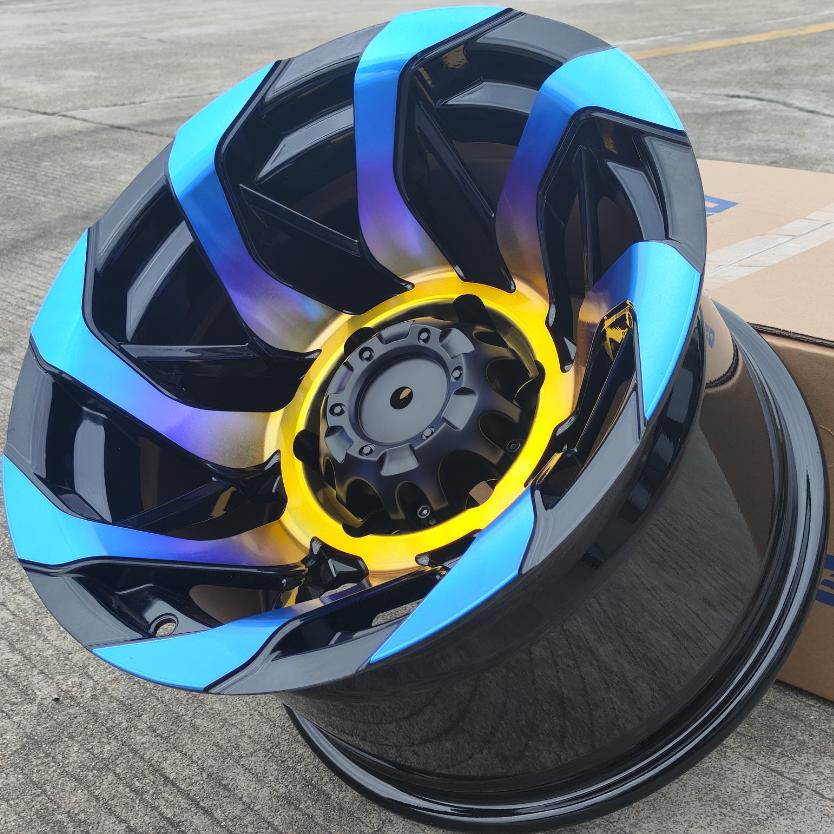 Hot Selling Custom 15 Inch Cast Wheels Pcd 6-139.7mm 5-114.3 Mm 5-139.7mm ET-44 Passenger Car Wheels Multi Spoke New Product