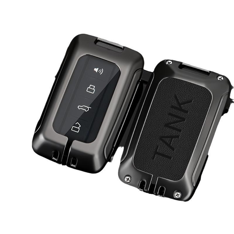 Tank 300/500 Key Case with New Logo for Off-Road Model, Buckle Shell, Men's