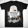 Skillet Awake and Alive Tour Shirt Short Sleeve Black Unisex S-5XL 1V0594 Unisex T-Shirt