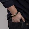Men's Fashion Personality Leather Woven Bracelet