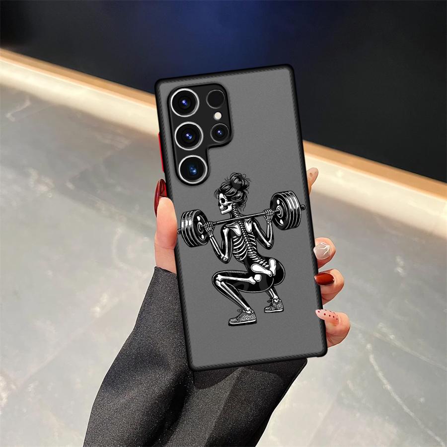 

Cartoon Skull Case for Samsung Galaxy S26 S23 FE Note 20 Ultra 10 S20 S22 S25 S24 Plus S21 Phone Cover Galaxy S23 Ultra