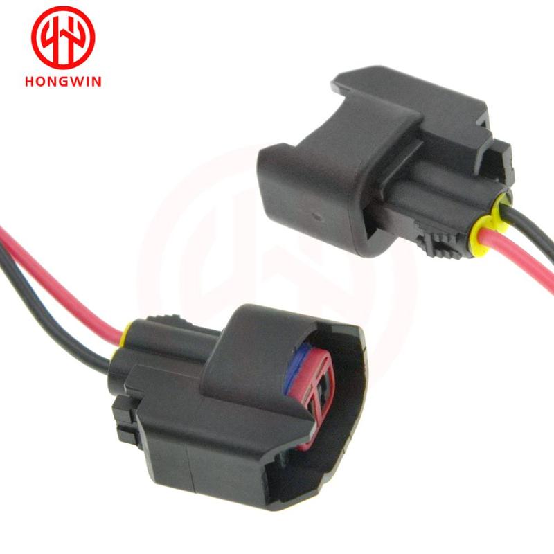 Waterproof EV6 EV14 Fuel Injector Plugs Connector For Ford Chevy Dodge Chrysler Subaru USCAR Fuel Injector With Pin and Wire