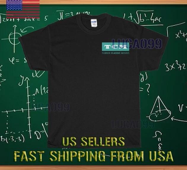 NEW SHIRT TCM CLASSICS MOVIE TURNER GREEN RACING LOGO T shirt FUNNY SIZE S-5XL 3XL