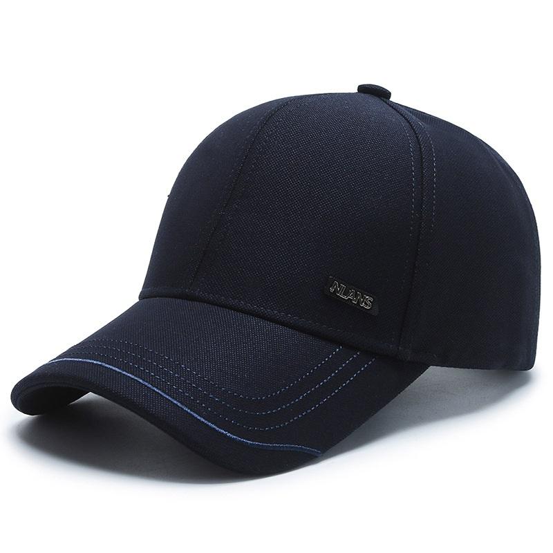 New Black Baseball Caps For Men Women Sunhat Solid Letter Sunscreen Cap Outdoor Fishing Running Hip Hop Baseball Hats Casquette