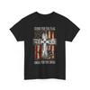 Stand für die Flagge Knie für das Kreuz Shirt Christlich USA Patriotisches T-Shirt Geschenk Unisex T-Shirt