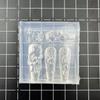 DIY Silikon Nagelform 3D Neunschwänziger Fuchs Dreidimensionale Nail Art Dekorationen Kreative Nagelform Klare Nagelwerkzeuge