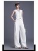 Women's High-Waisted Wide-Leg Pants: 2026 Spring/Summer Fashion Temperament Slimming Drape Straight Suit Pants