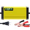 Chargeur de Batterie 12V 2A Chargeur de Batterie Voiture Moto Affichage LED Protection Multiple Réglage Courant Tension Réparation Pulsée