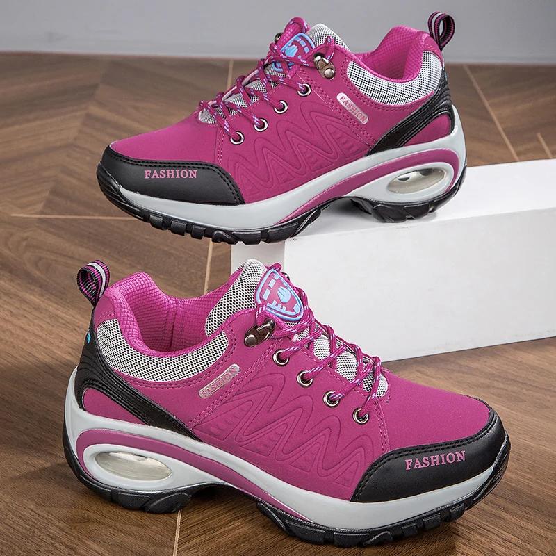 

Женские ботинки на платформе, роскошные высококачественные кроссовки, повседневная зимняя спортивная обувь, женские модные водонепроницаемые женские низкие ботильоны 35