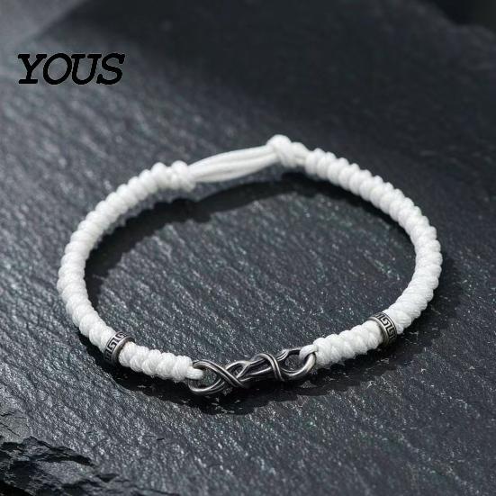 Meaningful Token of Love Braided Bracelet for Men Women, Handmade Adjustable String Simple Personality Bracelets Bracelet, Boho Romantic Woven