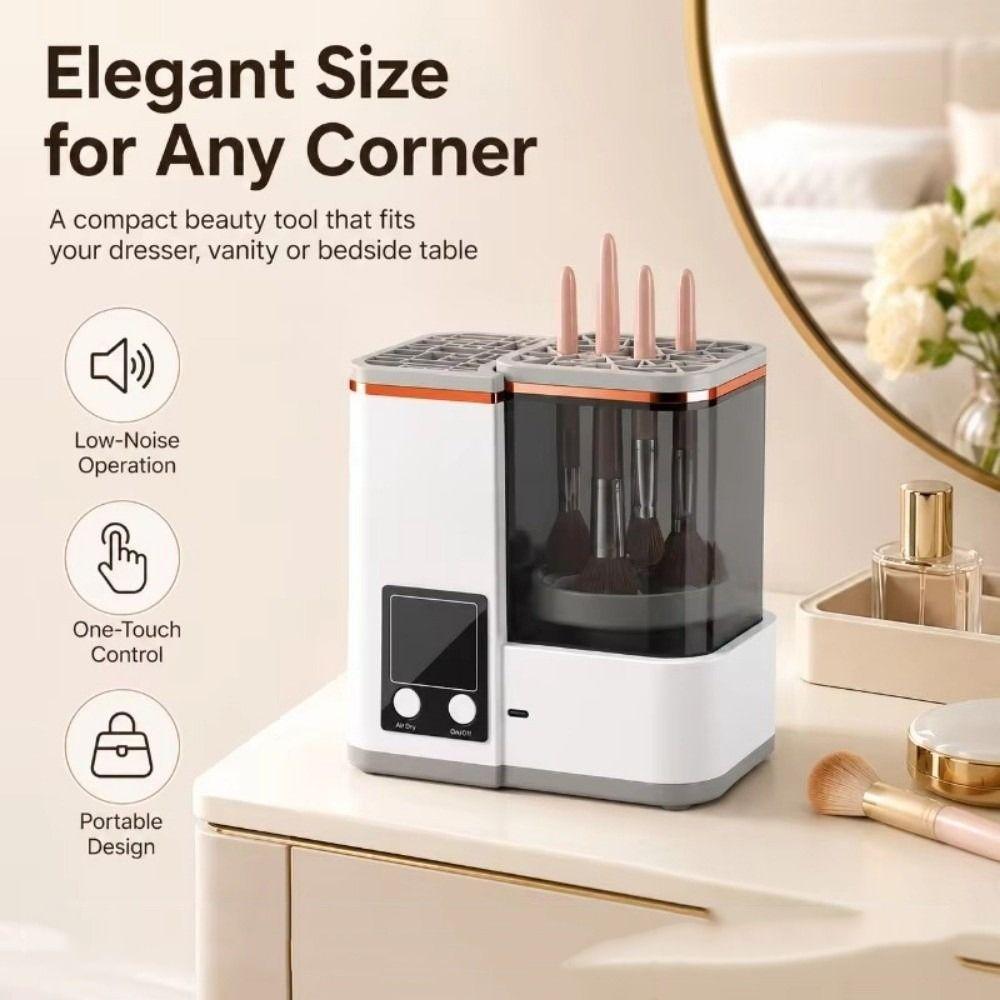 Electric Makeup Brush Cleaning Machine Portable Cosmetic Brushes Cleaner  Beauty Brushes