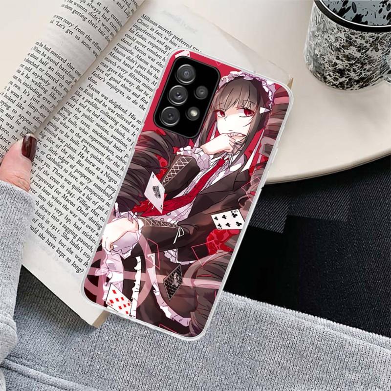 Cool Anime Danganronpa Phone Case For Samsung Galaxy S10 S21 S22 Plus Ultra A91 A51 A21S A12 Transparent Phone Cover