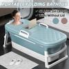 46inches Large Bathtub Barrel Sweat Steaming Bathtub Plastic Folding Thicken Bathtub Home Sauna Baby Swimming Tub Pink/Blue Adult Bath Tub