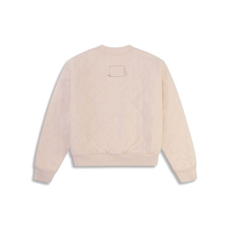 Levis Quilted Crewneck Sweatshirt Women Sweatshirts Off-White A0149-0000