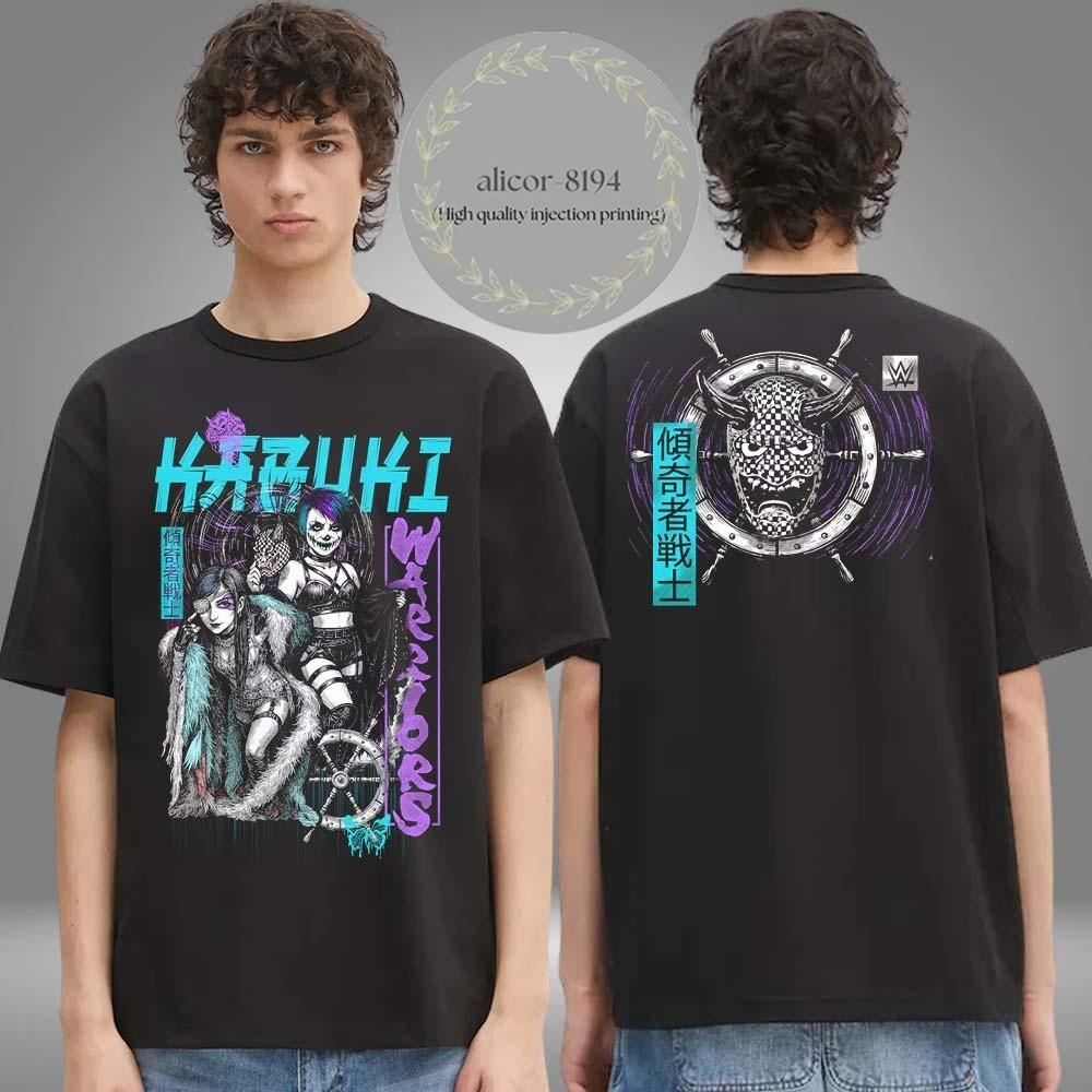 

WWE Merch Store The Kabuki Warriors Superstar Two Sided Unisex T-Shirt 2XL