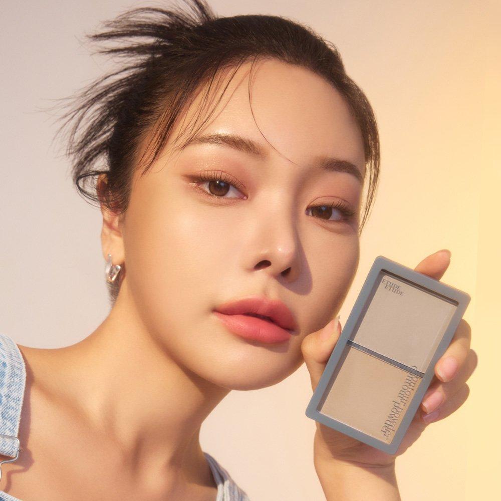 Etude Shadow Shading + 3-piece Set of Exclusive Brushes / Shading / Face Contour 5g*2