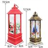 1Pc Christmas Decorations Small Lanterns Candle Lamps Electronic Snowman Night Lights Christmas Gifts Desktop Ornaments