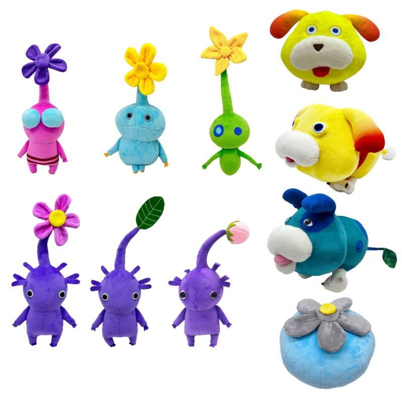 30CM Pikmin Plush Toy Game Olimar Flower Plushie Doll Leaves Bud Chappy Bulborb Soft Stuffed Pillow Kids Christmas Birthday Gift
