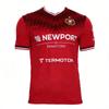 Nouveau 2026 Dernier Maillot de Football Homme Polonais Pologne Widzew Łódź Séchage Rapide Entraînement de Football Fans Pom-pom Girls T-shirt Tenue de Plage