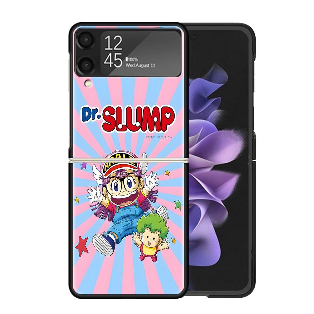 Arale Dr Slump Cases For Samsung Galaxy Z Flip 4 5 6 7 3 Z Flip7 Flip6 Flip4 Flip5 Flip3 5G Hard Shockproof Fundas Cover Galaxy