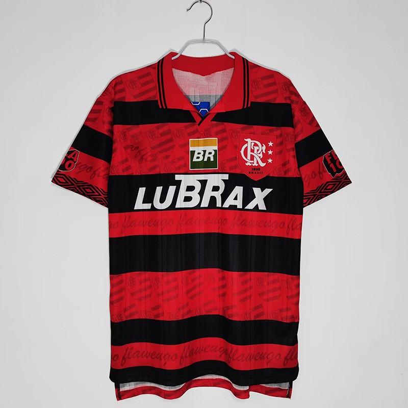Flamengo 1994-95 Retro Soccer Jersey Men Women Short Sleeve Fan Edition Vintage Football Shirt