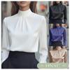 HNXC Damen Herbst Winter Mode Langarm Rollkragen Freizeit Blusen & Hemden Klassisch Exquisit