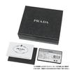 Card Case Coin Case Saffiano Triangle Logo Black 2MC067 QHH F0002 [Prada] Men's [Item]