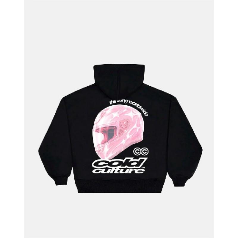 Coldcu 26FW New Boxy Hoodie Heavy Cotton Long Sleeve Hooded Sweatshirt Men Women