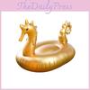 Environmental Pvc Inflatable Floating Seahorse Water Ride Golden Seahorse Pvc Inflatable Water Ride