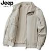 JEEP SPIRIT Men's Cotton Lapel Jacket